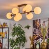 Chehalis Lampa sufitowa, Kula świetlna Biały, 8-punktowe