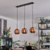 Koyoto lampa wisząca, kula świetlna, lampa wisząca miedziany, 3-punktowe