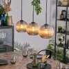 Koyoto lampa wisząca, kula świetlna, lampa wisząca bursztynowy, 3-punktowe