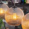 Koyoto lampa wisząca, kula świetlna, lampa wisząca bursztynowy, 3-punktowe