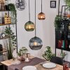 Koyoto lampa wisząca, kula świetlna, lampa wisząca 30 cm niebeieski, zielony, miedziany, 3-punktowe