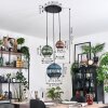 Koyoto lampa wisząca, kula świetlna, lampa wisząca 30 cm niebeieski, zielony, miedziany, 3-punktowe