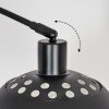 Baloca Lampa stojąca, Lampy łukowe Czarny, 1-punktowy
