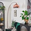 Baloca Lampa stojąca Miedź, Czarny, 1-punktowy
