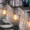 Ripoll Lampa wisząca, Kula świetlna, Lampa wisząca Przezroczysty, 3-punktowe