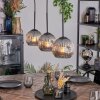 Ripoll Lampa wisząca, Kula świetlna, Lampa wisząca Przydymiony, 3-punktowe