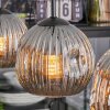 Ripoll Lampa wisząca, Kula świetlna, Lampa wisząca Przydymiony, 3-punktowe
