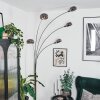 Nikkala Lampa stojąca Chrom, Biały, 5-punktowe