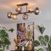 Gastor Lampa sufitowa, Kula świetlna W kolorze bursztynu, Przezroczysty, Przydymiony, 6-punktowe