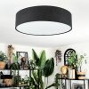 Foggia Lampa sufitowa Nikiel matowy, 3-punktowe