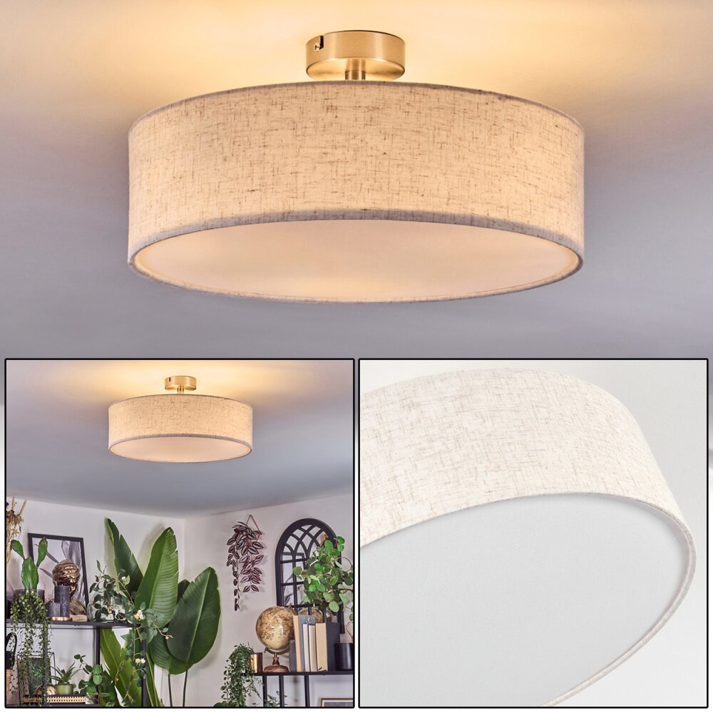 Foggia Lampa sufitowa Nikiel matowy, 3-punktowe main product photo