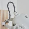 Herford Lampa ścienna Ecru, Biały, 1-punktowy