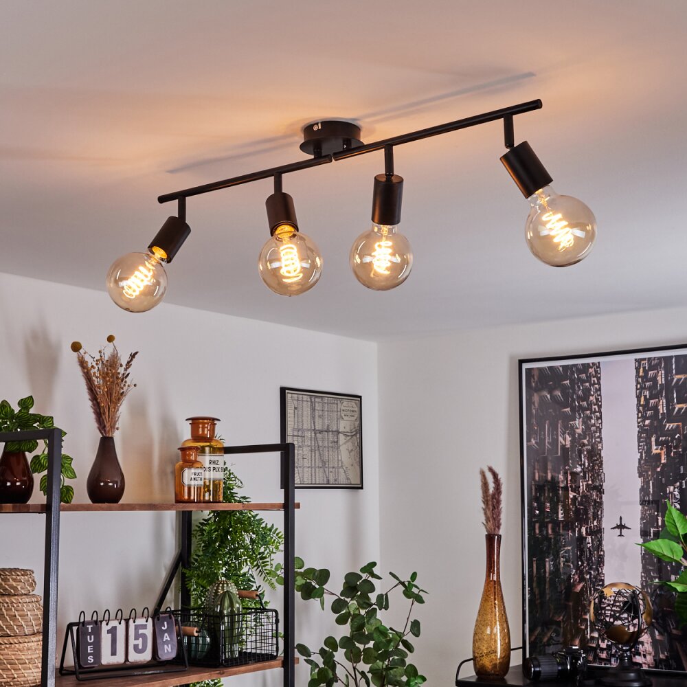 Cacoq Lampa Sufitowa Czarny, 4-punktowe main product photo