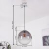 Lampa Wisząca Degevos Chrom, 1-punktowy