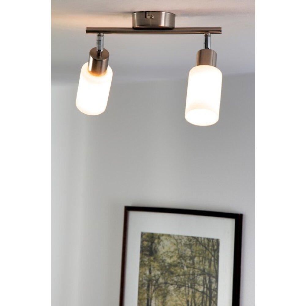 Reality lampy sufitowe listwy Stal nierdzewna, Biały main product photo
