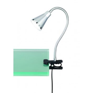 Reality ARRAS lampa z klipsem LED Tytan, 1-punktowy