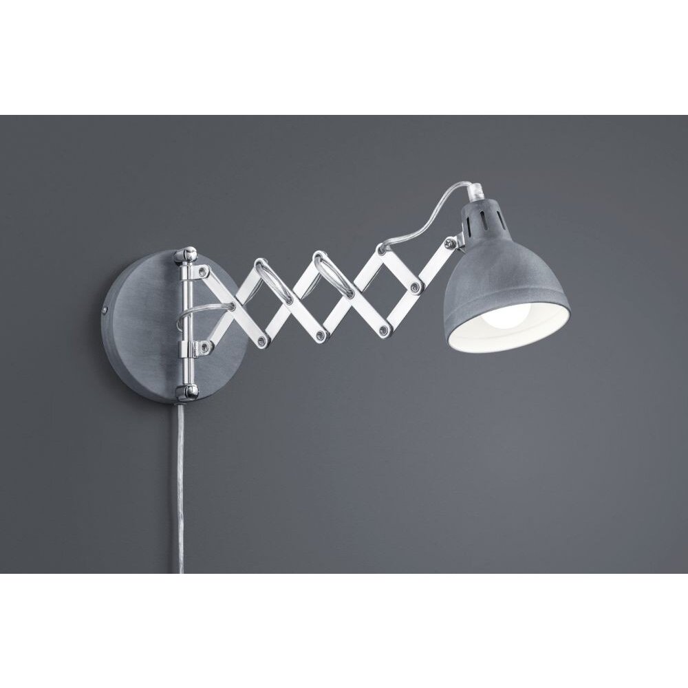 Reality SCISSOR Lampa ścienna Szary, 1-punktowy main product photo