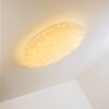 Deckenleuchte Lampa sufitowa LED Biały, 1-punktowy, Zdalne sterowanie