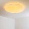 Deckenleuchte Lampa sufitowa LED Biały, 1-punktowy, Zdalne sterowanie