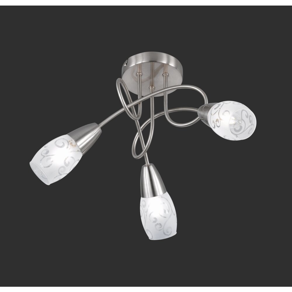 Reality Colmar Lampa Sufitowa Nikiel matowy, 3-punktowe main product photo
