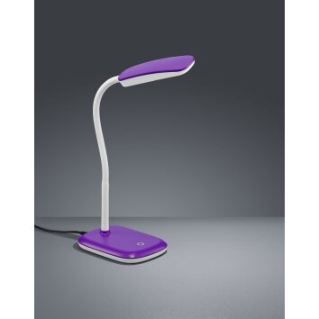 Reality BOA Lampa stołowa LED Różowy, 1-punktowy