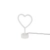Lampa stołowa Reality HEART LED Biały, 1-punktowy