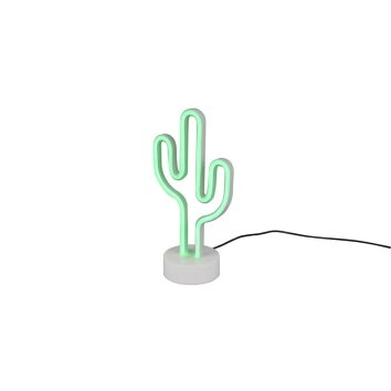 Lampa stołowa Reality CACTUS LED Biały, 1-punktowy
