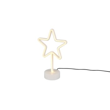 Lampa stołowa Reality STAR LED Biały, 1-punktowy