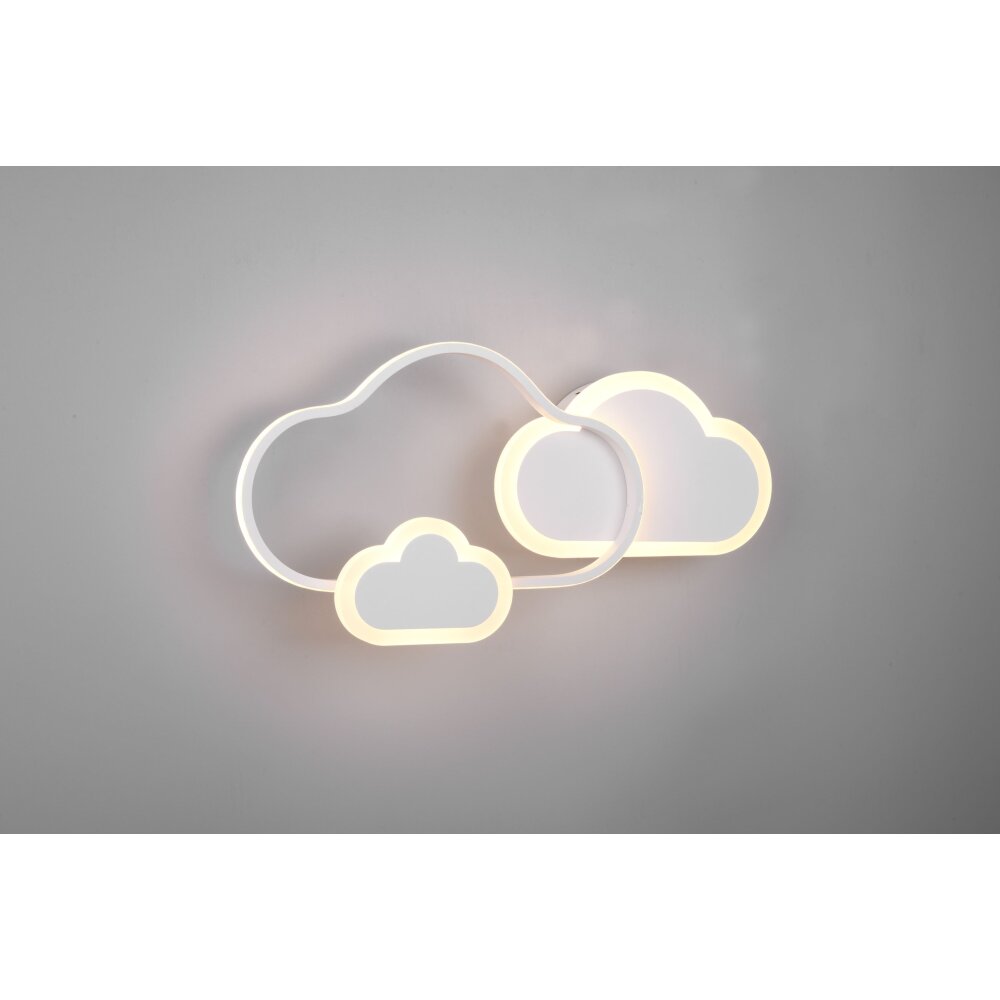 Reality Cloudy Lampa Sufitowa LED Biały, 1-punktowy, Zdalne sterowanie, Zmieniacz kolorów main product photo