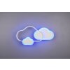 Reality Cloudy Lampa Sufitowa LED Biały, 1-punktowy, Zdalne sterowanie, Zmieniacz kolorów