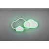 Reality Cloudy Lampa Sufitowa LED Biały, 1-punktowy, Zdalne sterowanie, Zmieniacz kolorów