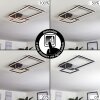 Doyon Lampa Sufitowa LED Czarny, 1-punktowy