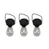 Reality Campus Lampa solarna LED Czarny, 3-punktowe