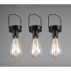 Reality Campus Lampa solarna LED Czarny, 3-punktowe