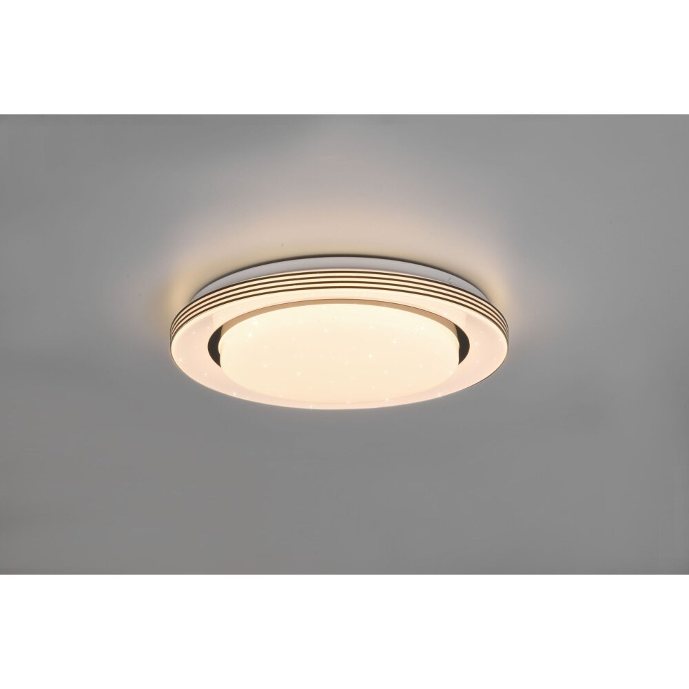 Reality Atria Lampa Sufitowa LED Czarny, Biały, 1-punktowy, Zdalne sterowanie main product photo