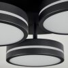 Huallilemu Lampa Sufitowa LED Czarny, 3-punktowe