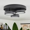 Huallilemu Lampa Sufitowa LED Czarny, 3-punktowe
