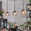 Koyoto Lampa wisząca, Kula świetlna, Lampa wisząca Przezroczysty, Przydymiony, 3-punktowe