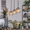 Koyoto Lampa wisząca, Kula świetlna, Lampa wisząca Przezroczysty, Przydymiony, 3-punktowe