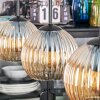 Koyoto Lampa wisząca, Kula świetlna, Lampa wisząca W kolorze bursztynu, 3-punktowe
