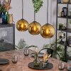 Koyoto Lampa wisząca, Kula świetlna, Lampa wisząca Złoty, 3-punktowe