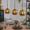 Koyoto Lampa wisząca, Kula świetlna, Lampa wisząca Złoty, 3-punktowe