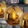 Koyoto Lampa wisząca, Kula świetlna, Lampa wisząca Złoty, 3-punktowe
