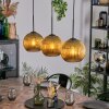 Koyoto Lampa wisząca, Kula świetlna, Lampa wisząca Złoty, 3-punktowe