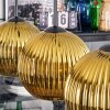 Koyoto Lampa wisząca, Kula świetlna, Lampa wisząca Złoty, 3-punktowe