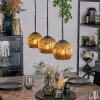 Ripoll Lampa wisząca, Kula świetlna, Lampa wisząca Złoty, 3-punktowe