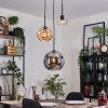 Koyoto Lampa wisząca, Kula świetlna, Lampa wisząca, Lampa wiszącego klastra W kolorze bursztynu, Przezroczysty, Przydymiony, 3-punktowe