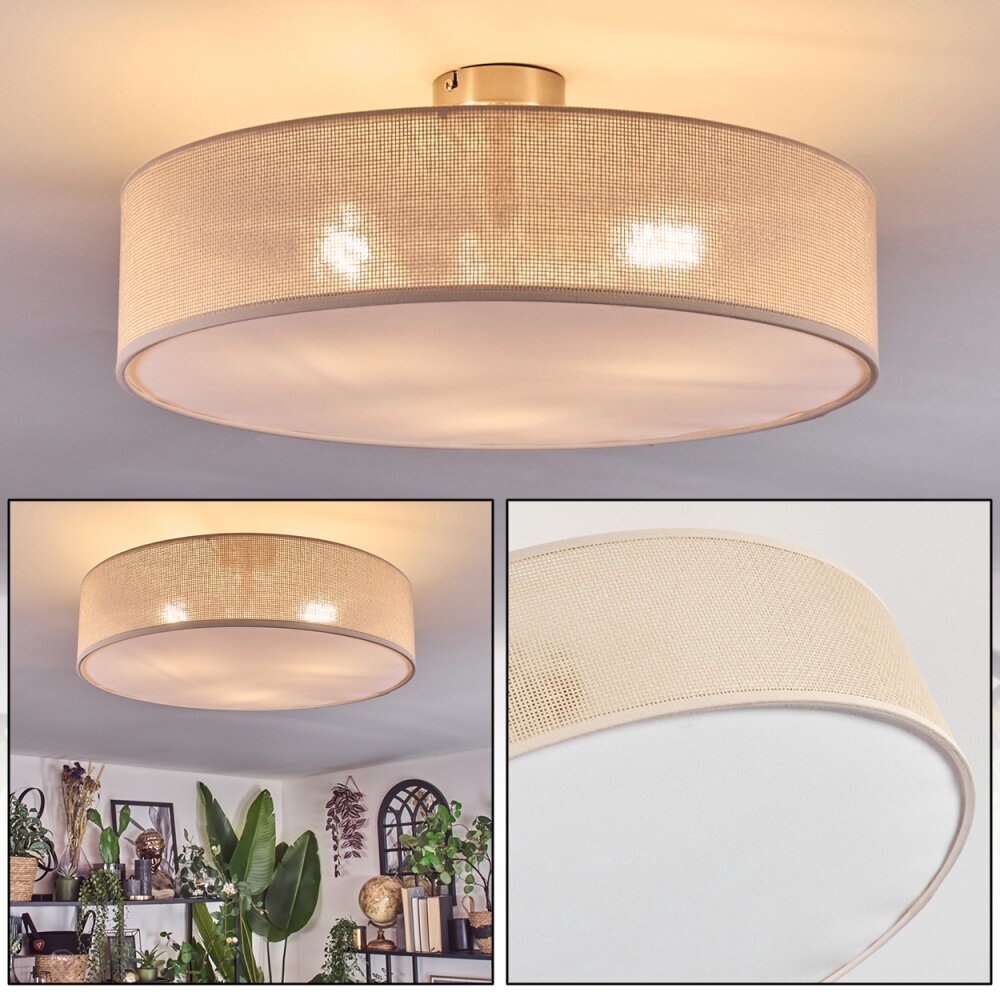 Foggia Lampa sufitowa Nikiel matowy, 3-punktowe main product photo