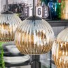 Ripoll lampa wisząca, kula świetlna, lampa wisząca bursztynowy, 3-punktowe