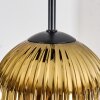 Koyoto Lampa wisząca, Kula świetlna, Lampa wisząca, Lampa wiszącego klastra 30 cm Niebeieski, Złoty, Zielony, 3-punktowe